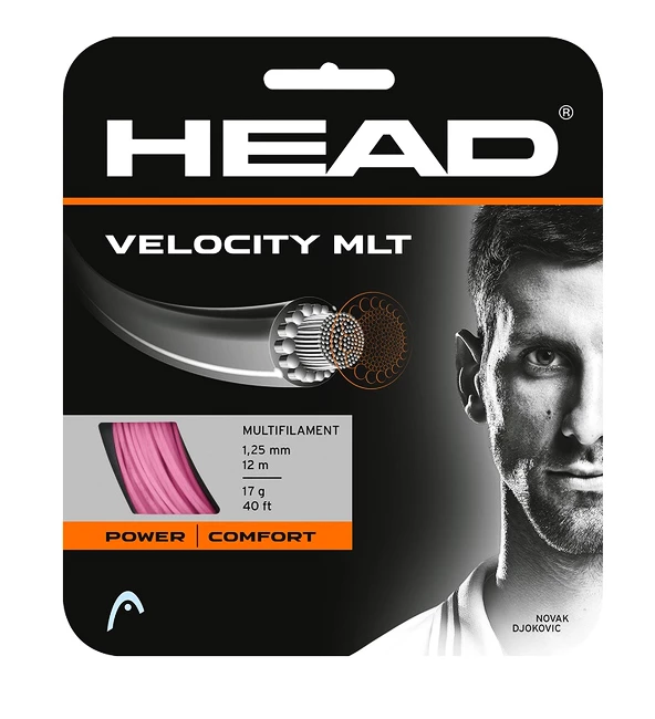 Cordage De Tennis Head Velocity Pink (12 M) 3 Cordage De Tennis Head Velocity Pink (12 M)