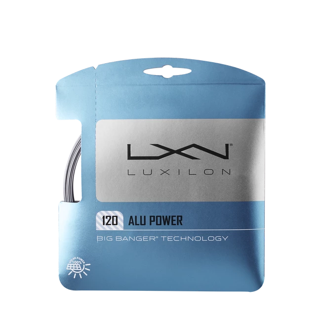 Cordage De Tennis Luxilon Alu Power Silver 1.20 Mm (12 M) 3 Cordage De Tennis Luxilon Alu Power Silver 1.20 Mm (12 M)