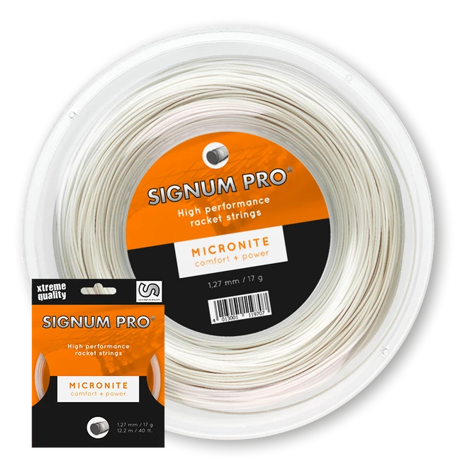 Cordage De Tennis Signum Pro Micronite (12 M) 3 Cordage De Tennis Signum Pro Micronite (12 M)