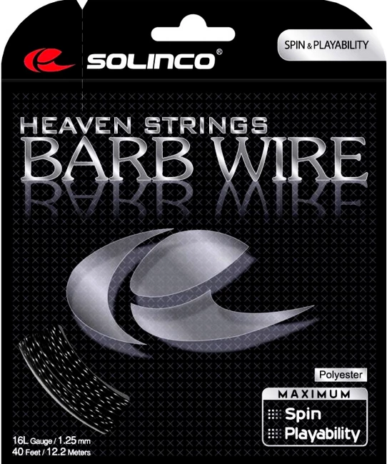 Cordage De Tennis Solinco Barb Wire (12 M) 3 Cordage De Tennis Solinco Barb Wire (12 M)