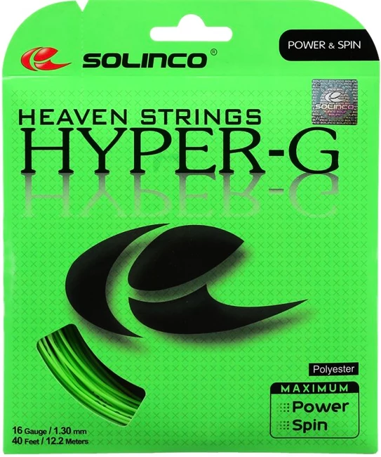 Cordage De Tennis Solinco Hyper-G (12 M) 3 Cordage De Tennis Solinco Hyper-G (12 M)