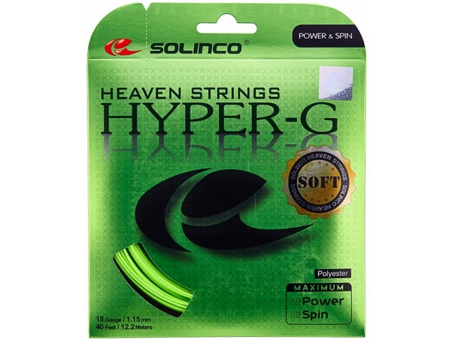 Cordage De Tennis Solinco Hyper-G Soft (12 M) 3 Cordage De Tennis Solinco Hyper-G Soft (12 M)
