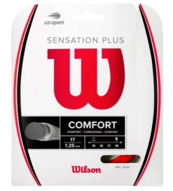 Cordage De Tennis Wilson Sensation Plus Red 1.28 Mm