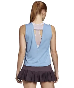Débardeur Pour Femme Adidas Camo Tank Primeblue Light Blue -Magasin De Sport De Tennis debardeur pour femme adidas camo tank primeblue light blue 80300 650x650 g4