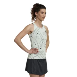 Débardeur Pour Femme Adidas Club Graphic Tank Linen Green -Magasin De Sport De Tennis debardeur pour femme adidas club graphic tank linen green 181464 650x650 g0