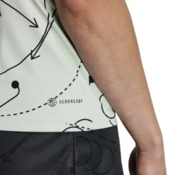 Débardeur Pour Femme Adidas Club Graphic Tank Linen Green -Magasin De Sport De Tennis debardeur pour femme adidas club graphic tank linen green 181464 650x650 g1