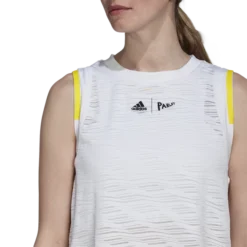 Débardeur Pour Femme Adidas London Match Tank White -Magasin De Sport De Tennis debardeur pour femme adidas london match tank white 181459 650x650 g5