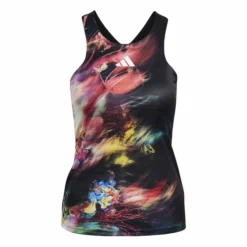 Débardeur Pour Femme Adidas Melbourne Tennis Y-Tank Top Multicolor/Black