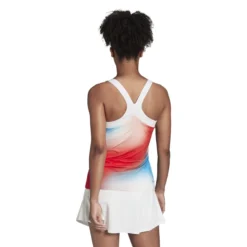 Débardeur Pour Femme Adidas Melbourne Y-Tank White/Red/Blue -Magasin De Sport De Tennis debardeur pour femme adidas melbourne y tank white red blue 151352 650x650 g1