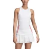 Débardeur Pour Femme Adidas SMC Tank White -Magasin De Sport De Tennis debardeur pour femme adidas smc tank white 73251 650x650 1
