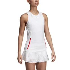 Débardeur Pour Femme Adidas SMC Tank White -Magasin De Sport De Tennis debardeur pour femme adidas smc tank white 73251 650x650 g5