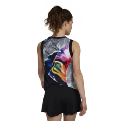 Débardeur Pour Femme Adidas US Series Tank White -Magasin De Sport De Tennis debardeur pour femme adidas us series tank white 186596 650x650 g1