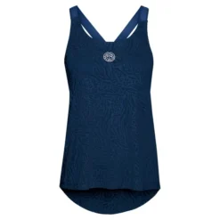 Débardeur Pour Femme BIDI BADU Maila Burnout Tech Tank Dark Blue