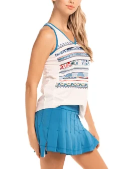 Débardeur Pour Femme Lucky In Love Aegean Dreams Tank -Magasin De Sport De Tennis debardeur pour femme lucky in love aegean dreams tank 158409 650x650 g0