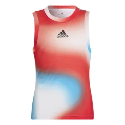 Débardeur Pour Jeune Fille Adidas Match Tank White/Red