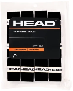 Grip Tape Supérieur Head Prime Tour 12x Pack Black