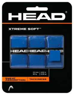 Grip Tape Supérieur Head Xtreme Soft Blue (3 Pcs)