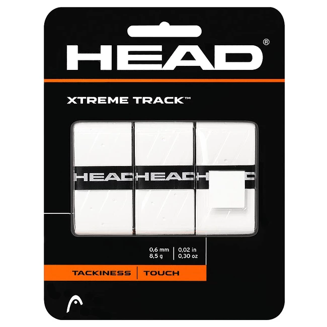 Grip Tape Supérieur Head Xtreme Track White 3 Pcs 3 Grip Tape Supérieur Head Xtreme Track White 3 Pcs