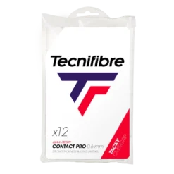 Grip Tape Supérieur Tecnifibre Contact Pro White 12 Pcs