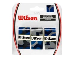 Grip Tape Supérieur Wilson Camo Overgrip Blue (3 Pcs)