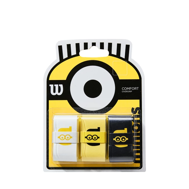 Grip Tape Supérieur Wilson Minions Overgrip (3 Pcs) 3 Grip Tape Supérieur Wilson Minions Overgrip (3 Pcs)