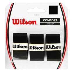 Grip Tape Supérieur Wilson Pro Overgrip Black (3 Pcs)