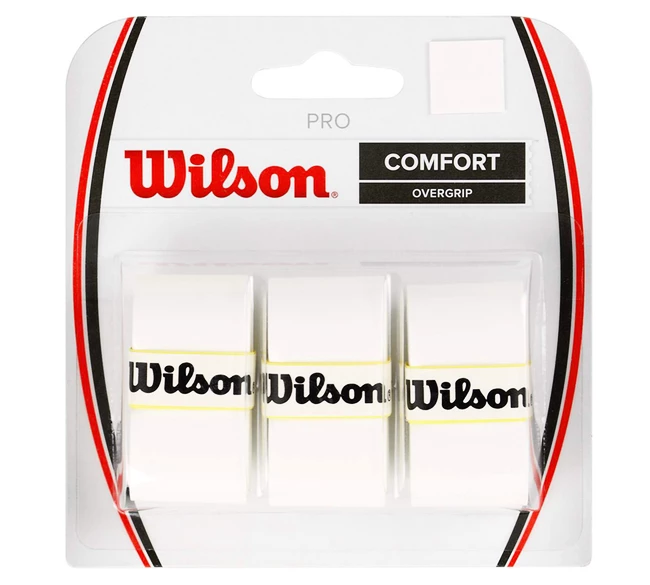 Grip Tape Supérieur Wilson Pro Overgrip White (3 Pcs) 3 Grip Tape Supérieur Wilson Pro Overgrip White (3 Pcs)
