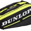 Housse De Raquettes Dunlop D TAC SX-Performance 8RKT Thermo Black/Yellow -Magasin De Sport De Tennis housse de raquettes dunlop d tac sx performance 8rkt thermo black yellow 149965 650x650 1