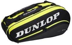 Housse De Raquettes Dunlop D TAC SX-Performance 8RKT Thermo Black/Yellow