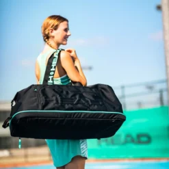 Housse De Raquettes Head Coco Duffle Bag Black/Mint 11 Housse De Raquettes Head Coco Duffle Bag Black/Mint -Magasin De Sport De Tennis housse de raquettes head coco duffle bag black mint 156840 650x650 g3
