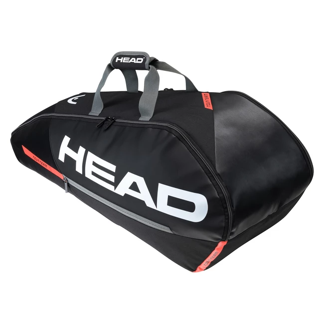 Housse De Raquettes Head Tour Team 6R Black/Orange 3 Housse De Raquettes Head Tour Team 6R Black/Orange