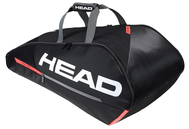 Housse De Raquettes Head Tour Team 9R Black/Orange 3 Housse De Raquettes Head Tour Team 9R Black/Orange
