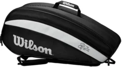 Housse De Raquettes Wilson Federer Team 6 Pack 2020 Black -Magasin De Sport De Tennis housse de raquettes wilson federer team 6 pack 2020 black 76902 650x650 g1
