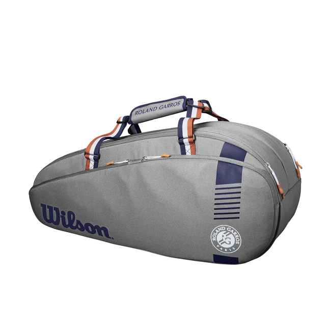 Housse De Raquettes Wilson Roland Garros Team 6 Pack 3 Housse De Raquettes Wilson Roland Garros Team 6 Pack
