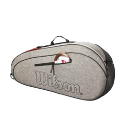 Housse De Raquettes Wilson Team 3 PK Heather Grey 11 Housse De Raquettes Wilson Team 3 PK Heather Grey -Magasin De Sport De Tennis housse de raquettes wilson team 3 pk heather grey 1358628 650x650 g2