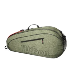 Housse De Raquettes Wilson Team 3PK Heather Green