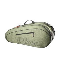 Housse De Raquettes Wilson Team 6PK Heather Green