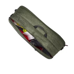 Housse De Raquettes Wilson Team 6PK Heather Green -Magasin De Sport De Tennis housse de raquettes wilson team 6pk heather green 1357123 650x650 g3