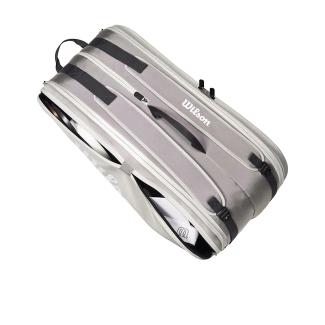 Housse De Raquettes Wilson Tour 12PK Stone 7 Housse De Raquettes Wilson Tour 12PK Stone – Image 5