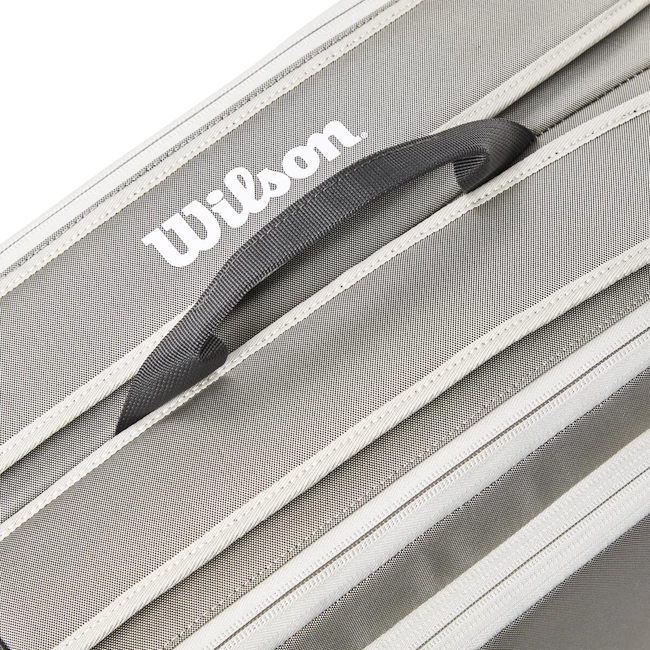 Housse De Raquettes Wilson Tour 6PK Stone 4 Housse De Raquettes Wilson Tour 6PK Stone – Image 2