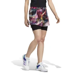 Jupe Pour Femme Adidas Melbourne Tennis Skirt Multicolor/Black -Magasin De Sport De Tennis jupe pour femme adidas melbourne tennis skirt multicolor black 1354140 650x650 g5