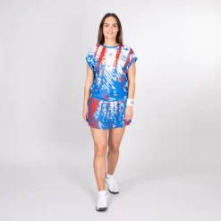 Jupe Pour Femme BIDI BADU Lowey Tech Plissee Skort Blue/White 10 Jupe Pour Femme BIDI BADU Lowey Tech Plissee Skort Blue/White -Magasin De Sport De Tennis jupe pour femme bidi badu lowey tech plissee skort blue white 176035 650x650 g2