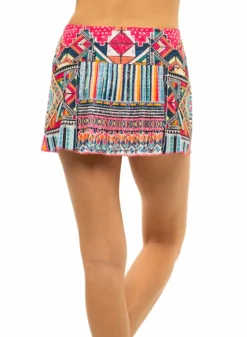Jupe Pour Femme Lucky In Love Around The Block Pleated Skirt Shocking Pink -Magasin De Sport De Tennis jupe pour femme lucky in love around the block pleated skirt shocking pink 121504 650x650 g1