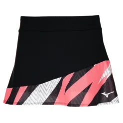 Jupe Pour Femme Mizuno Flying Skirt Black/Neon Flame