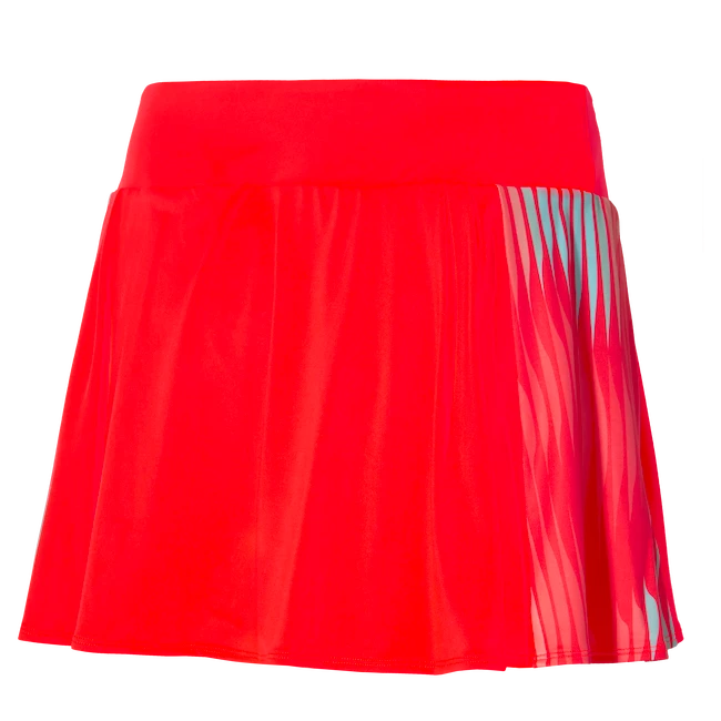 Jupe Pour Femme Mizuno Printed Flying Skirt Fierry Coral 4 Jupe Pour Femme Mizuno Printed Flying Skirt Fierry Coral – Image 2