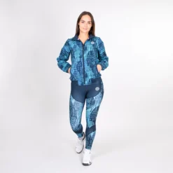 Leggings Pour Femme BIDI BADU Abiba Tech Mesh Tight Blue -Magasin De Sport De Tennis leggings pour femme bidi badu abiba tech mesh tight blue 176037 650x650 g1