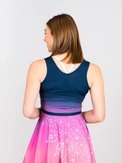 Robe Pour Femme BIDI BADU Colortwist 3In1 Dress Pink/Dark Blue -Magasin De Sport De Tennis robe pour femme bidi badu colortwist 3in1 dress pink dark blue 1352736 650x650 g2