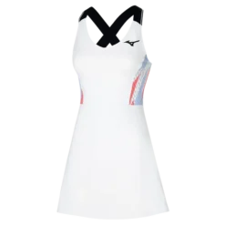 Robe Pour Femme Mizuno Printed Dress White