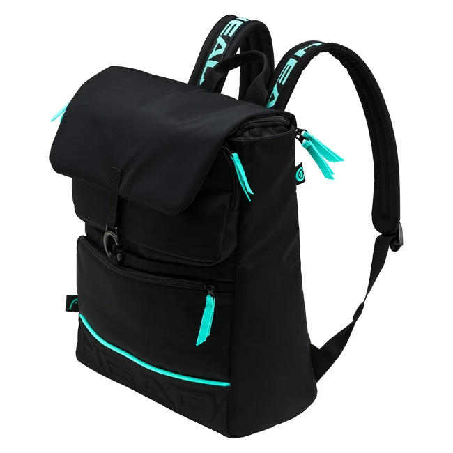 Sac à Dos Pour Raquettes Head Coco Backpack Black/Mint 3 Sac à Dos Pour Raquettes Head Coco Backpack Black/Mint