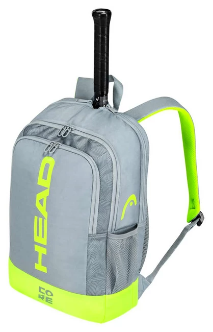 Sac à Dos Pour Raquettes Head Core Backpack Grey/Neon Yellow 3 Sac à Dos Pour Raquettes Head Core Backpack Grey/Neon Yellow